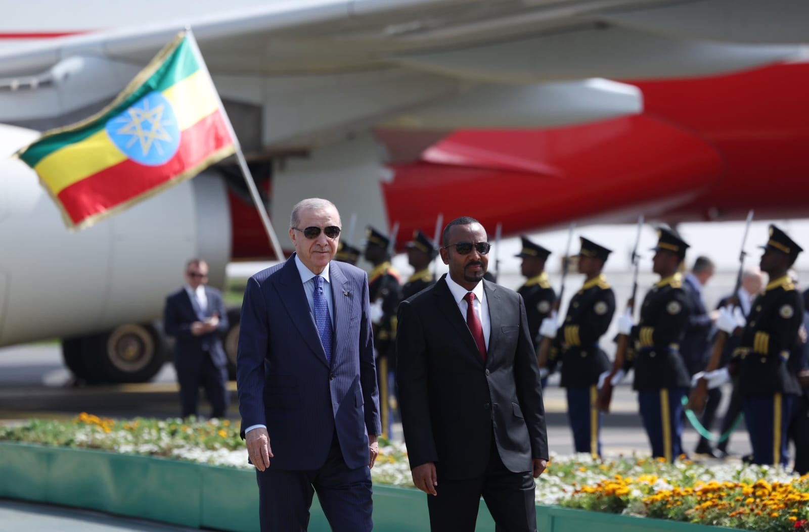 الرئيس التركي أردوغان يصل إلى إثيوبيا في إطار زيارة رسمية.